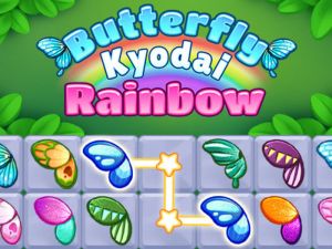 Gioco Rainbow di farfalla Kyodai in linea