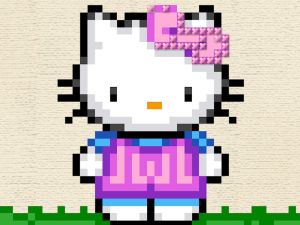 Gioco Hello Kitty Cross Stitch in linea