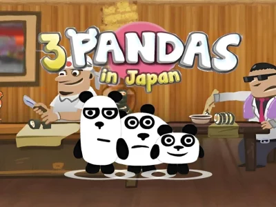 Gioco 3 Pandas In Japan HTML5 in linea