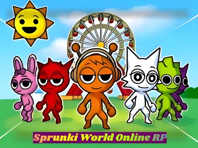 Gioco Sprunki World Online RP - Play with Friends! in linea