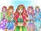 Gioco Girl Coloring Dress Up Games in linea