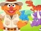 Gioco 123 Sesame Street: Ernie's Dinosaur Day Care in linea