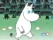 Gioco Moomins: reading with adjectives in linea