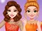 Gioco Princesses Ice Skating Dress Up in linea