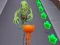 Gioco Angry Cat Run Zombies Alley in linea