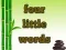 Gioco Four Little Words in linea