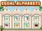 Gioco Equal Alphabets in linea