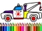 Gioco Back To School: Truck Coloring Book in linea