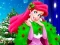 Gioco Ariel The Little Mermaid Christmas Dres Up in linea