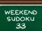 Gioco Weekend Sudoku 33 in linea