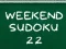 Gioco Weekend Sudoku 22 in linea