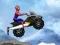 Gioco Spiderman Snow Scooter in linea