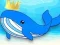 Gioco Coloring Book: Whale in linea