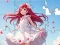 Gioco Jigsaw Puzzle: White Dress Girl in linea