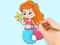 Gioco Coloring Book: Beautiful Mermaid Princess in linea