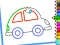 Gioco Toddler Drawing: Cute Car in linea