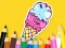 Gioco Coloring Book: Cool Ice Cream in linea