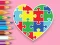 Gioco Coloring Book: Heart Jigsaw in linea