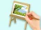 Gioco Coloring Book: Paysage Drawing Board in linea