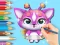 Gioco Coloring Book: Cute Fluvsies in linea