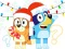 Gioco Kids Quiz: Bluey Christmas Quiz in linea