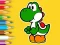 Gioco Coloring Book: Yoshi Fishing Day in linea
