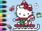Gioco Coloring Book: Hello Kitty Christmas in linea
