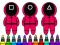 Gioco Coloring Book: Squid Game Mask in linea