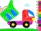 Gioco Toddler Drawing: Tanker Truck in linea