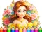 Gioco Coloring Book: Flower Dress Up in linea