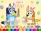 Gioco Coloring Book: Bluey Happy Easter in linea