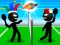 Gioco Stickman Sports Badminton in linea