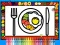 Gioco Color and Decorate Dinner Plate in linea