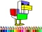 Gioco Back To School: Monster Craft Coloring in linea