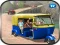 Gioco Public Tricycle Rickshaw driving in linea
