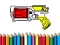 Gioco Back To School: Nerf Coloring Book in linea