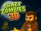 Gioco Crazy Zombies 3D in linea