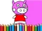 Gioco Back To School Coloring Book Pig in linea
