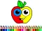 Gioco Back To School: Apple Coloring Book in linea