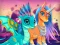 Gioco Cute Unicorns And Dragons Puzzle in linea