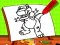 Gioco Easy Kids Coloring Dinosaur in linea