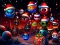 Gioco Christmas Rush : Red and Friend Balls in linea