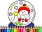 Gioco Back To School: Christmas Coloring Book in linea