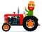 Gioco Cartoon Farm Traktors in linea