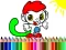 Gioco Back To School: Monkey Coloring in linea