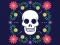 Gioco Colorful Skull Jigsaw in linea