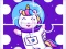 Gioco Cute Rainbow Unicorn Puzzles in linea