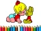 Gioco Back To School: Aby Girl Coloring in linea