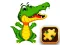 Gioco Aligator Puzzle in linea