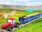 Gioco Chained tractor towing train in linea